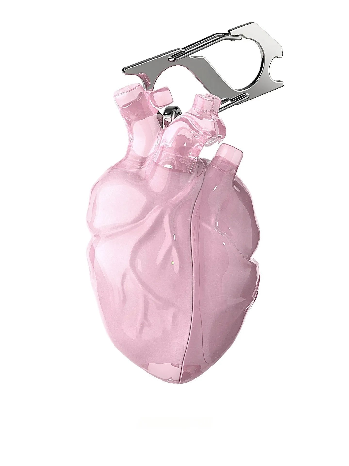 Crystal Clear Heart Case For AirPods