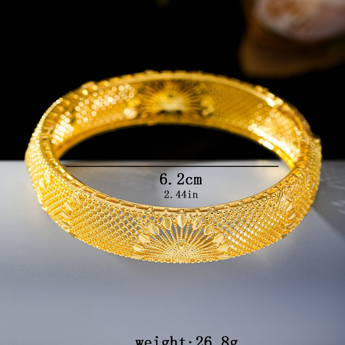 BUY 1 GET 1 FREE Peacock Royal Bracelet High Quality Sand Gold Fashion Open Bracelet