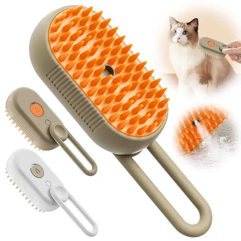 Upgraded 4-in-1 Cat Grooming Tool