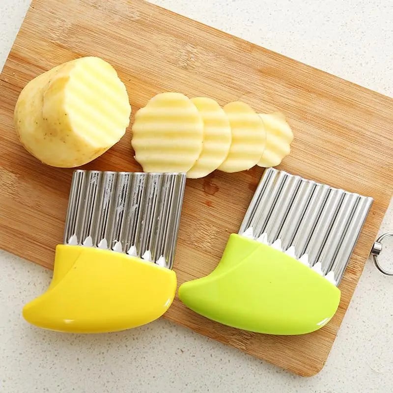 Speed Cut Wrinkle Manual Potato Chips Slicer