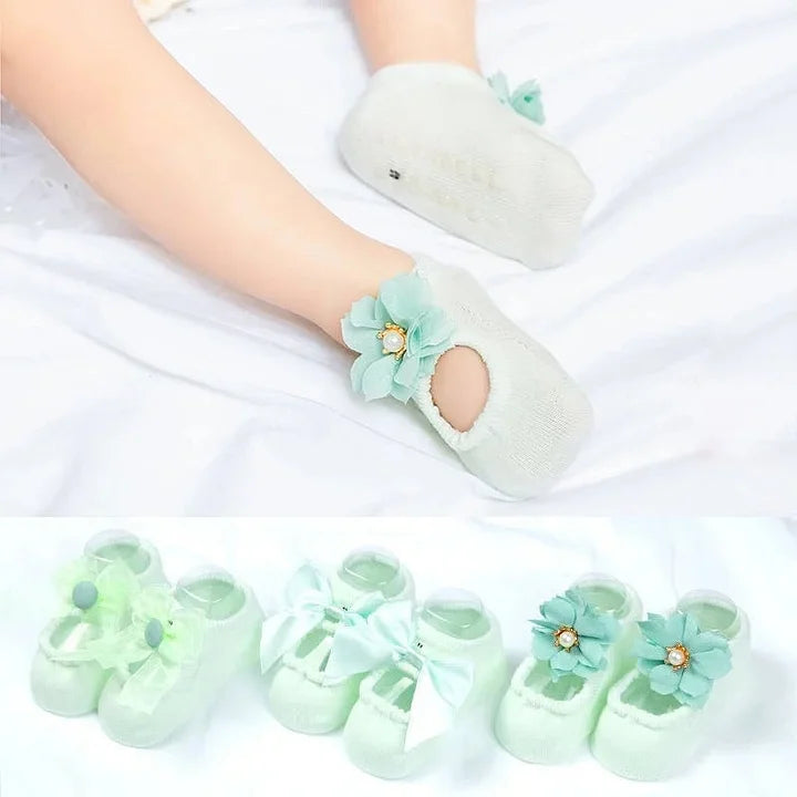 👼Cute & Comfortable Baby Ballet Socks