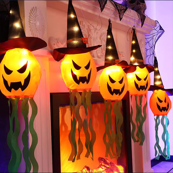 LED Gypsophila Ghost Festival Decoration ( 5pcs/Set)