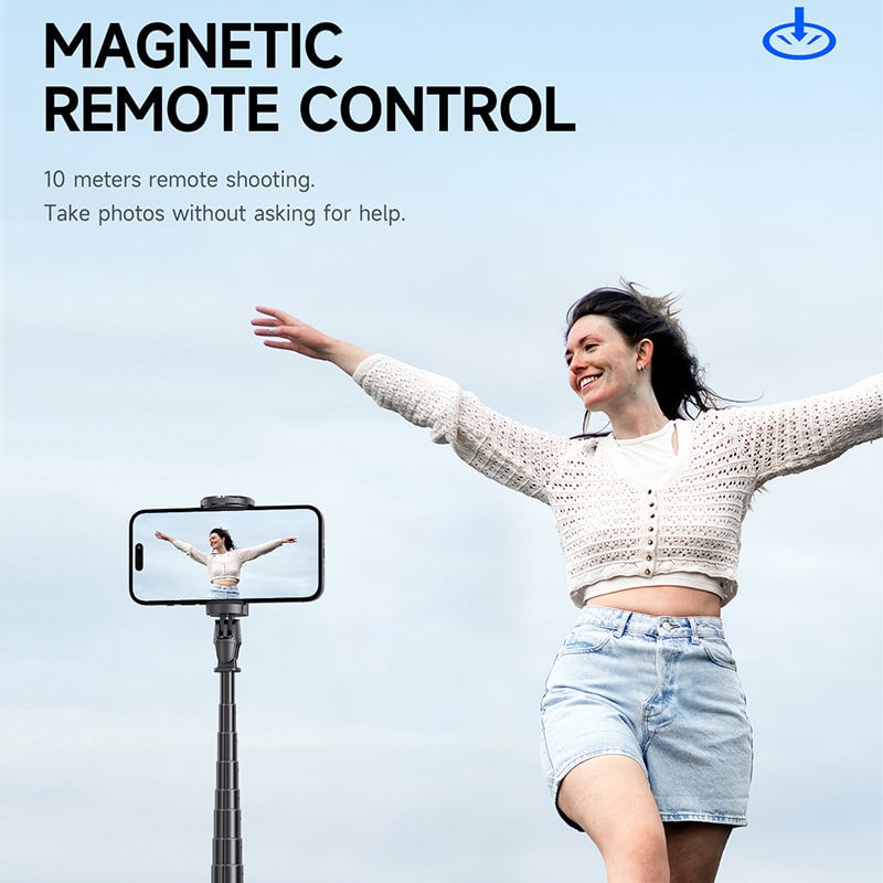 TT01 Extendable Bluetooth Selfie Stick Tripod