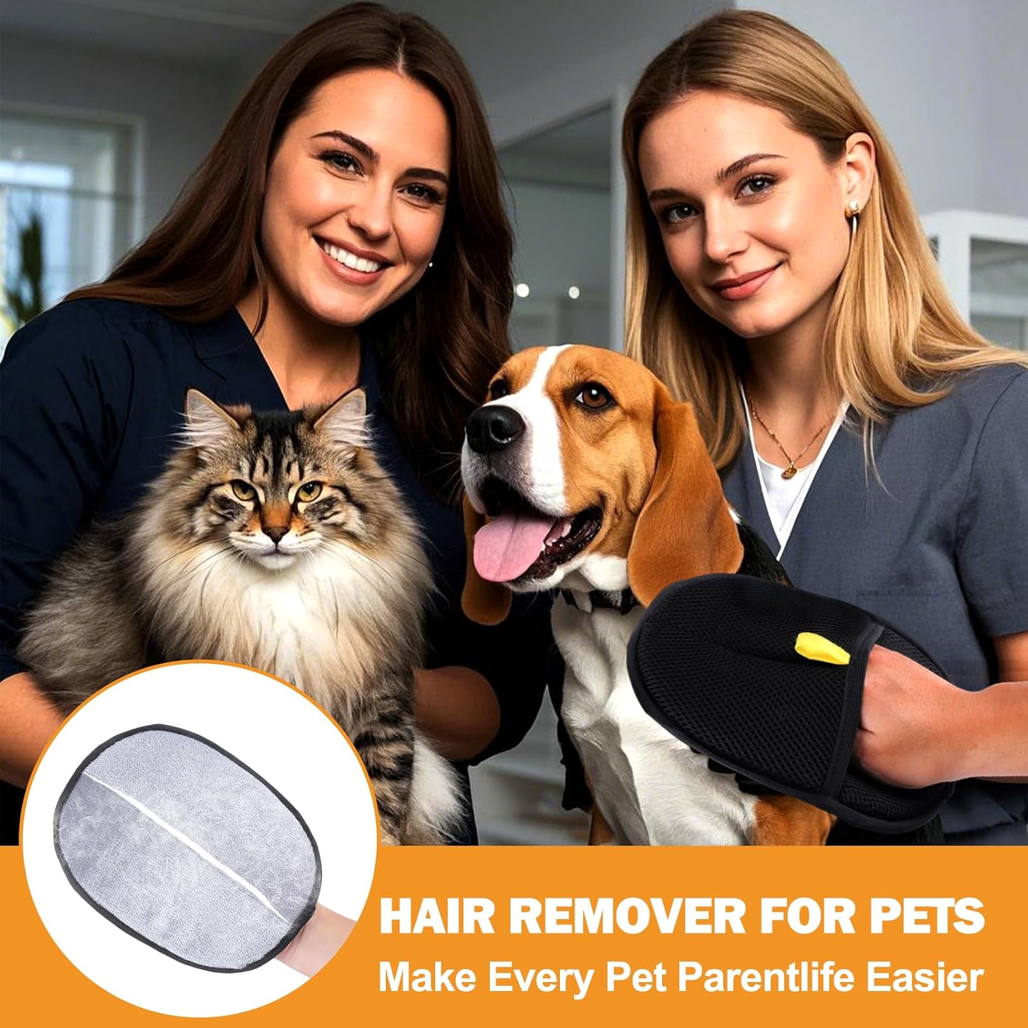 Electrostatic Pet Hair Removal Gloves🐱🐕