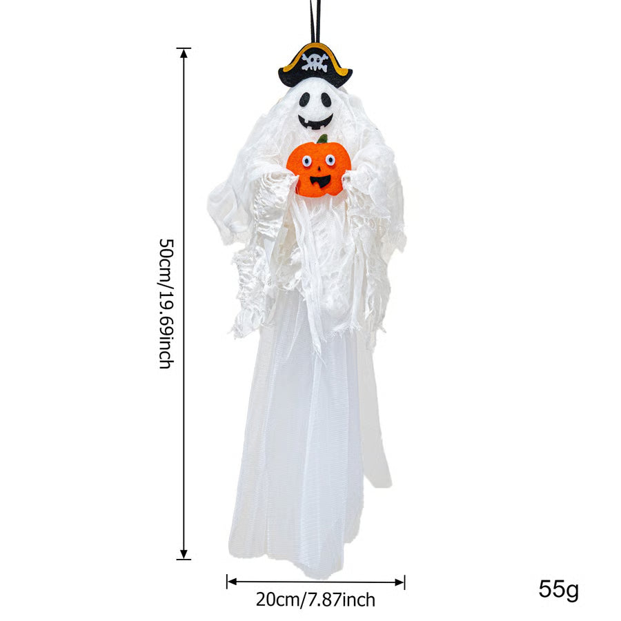 👻Spooky Halloween ghost witch pirate hanging decoration