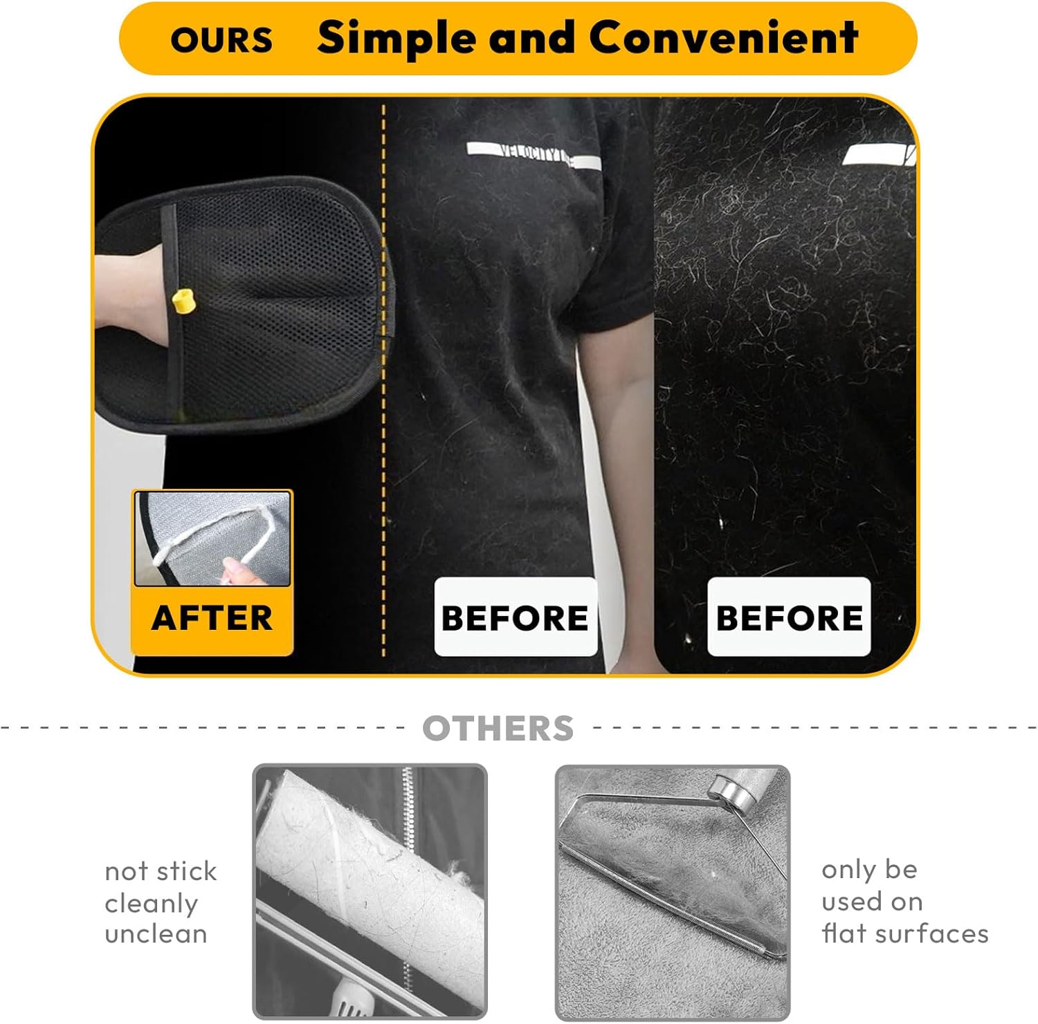 Electrostatic Pet Hair Removal Gloves🐱🐕
