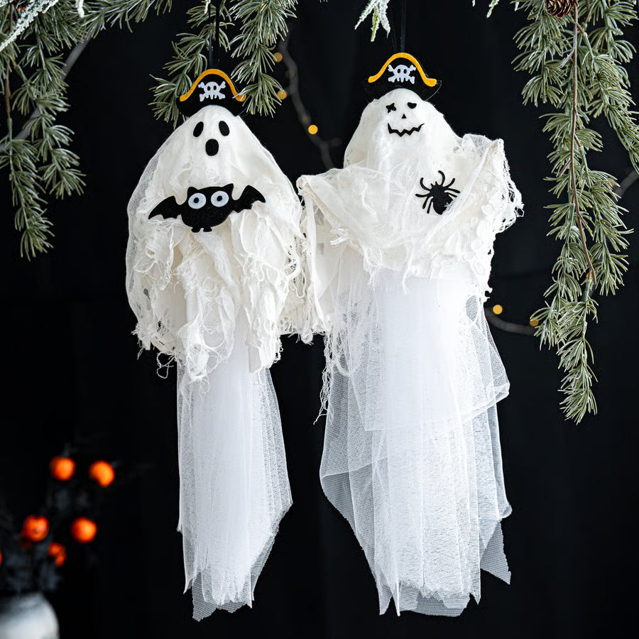 👻Spooky Halloween ghost witch pirate hanging decoration