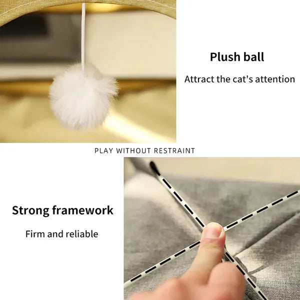Waterproof Portable Pet Tent Bed