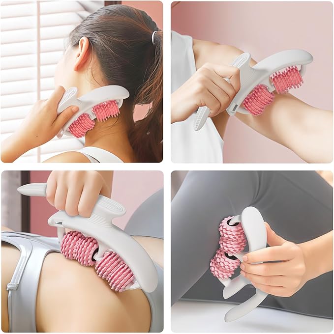 Muscle Massage Foam Roller, Deep Tissue Anti Cellulite Massager