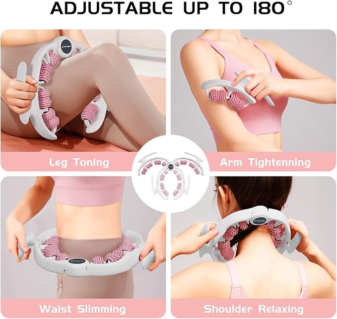 Muscle Massage Foam Roller, Deep Tissue Anti Cellulite Massager