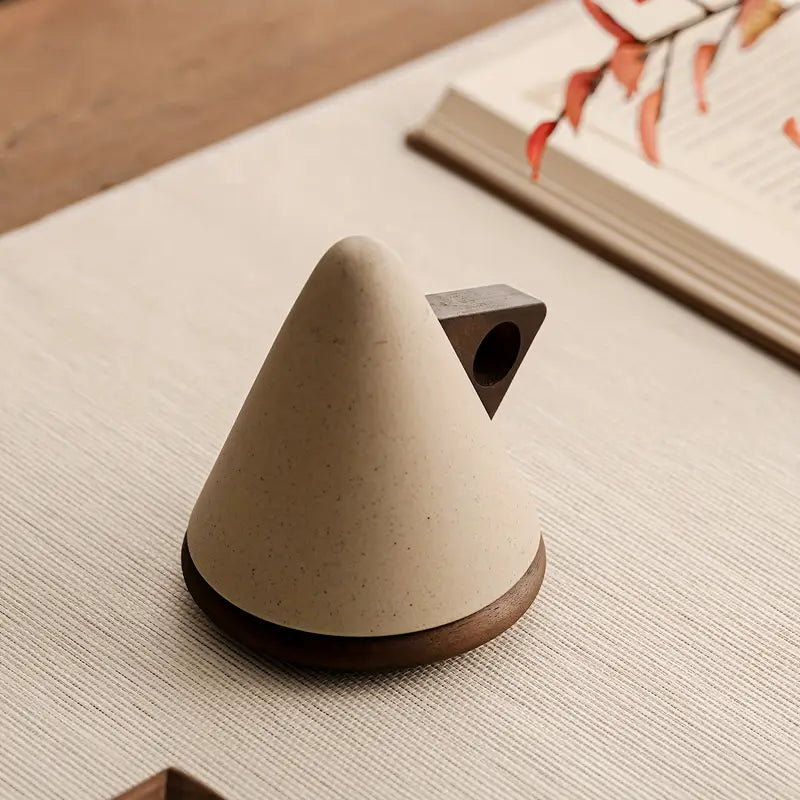 Creative Ceramic Coffee Cup and Saucer