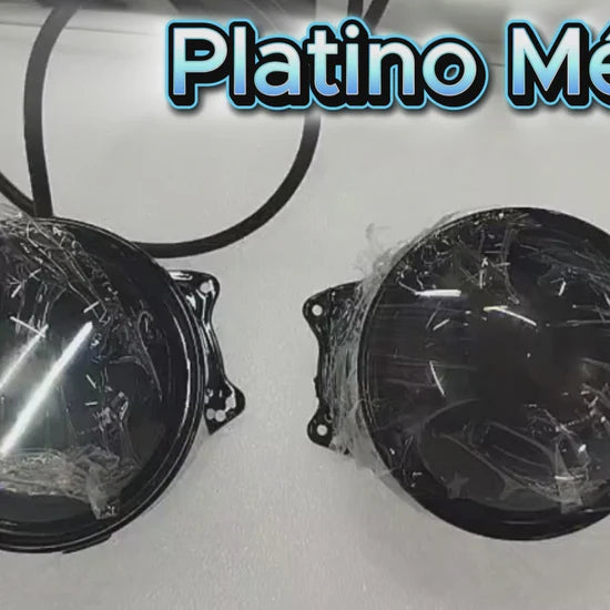 new dynamic LED car headlight 3 inches devil eye LED eye light modified eagle eye light blinking light