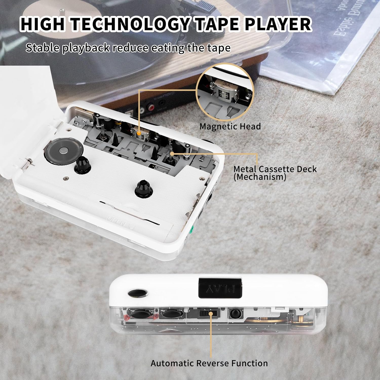 Cassette Tape to Mp3 Converter Player