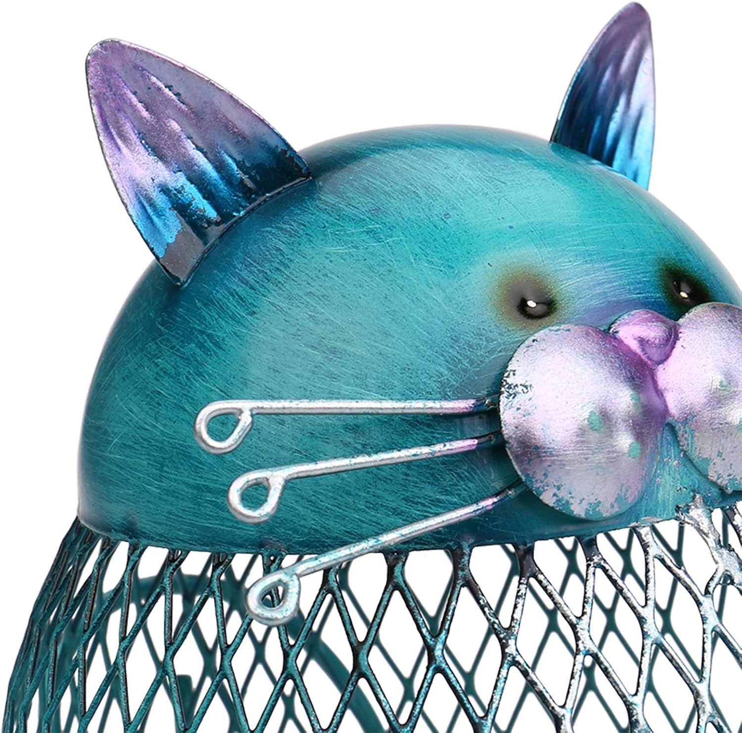 Metal Cat Coin Piggy Bank