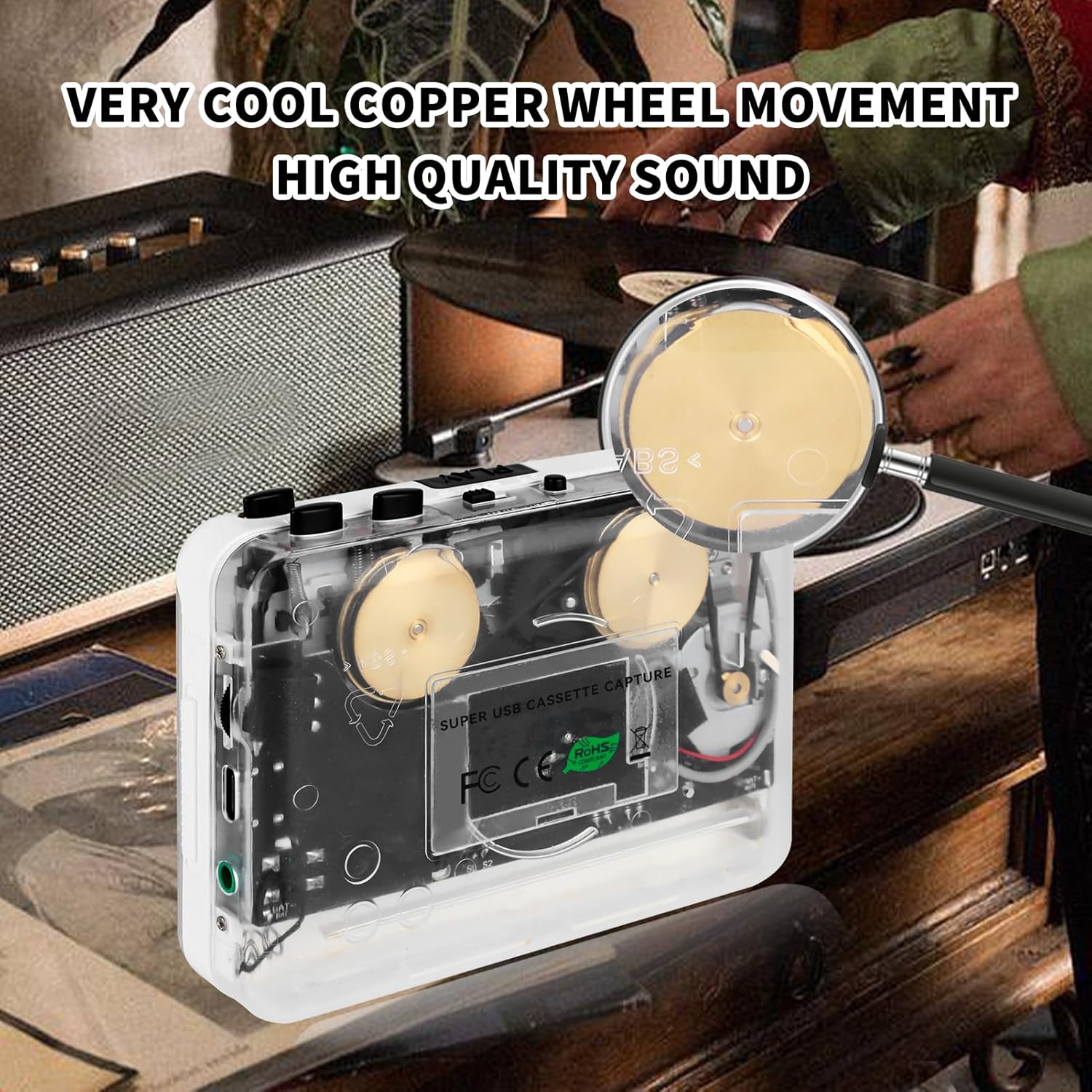 Cassette Tape to Mp3 Converter Player
