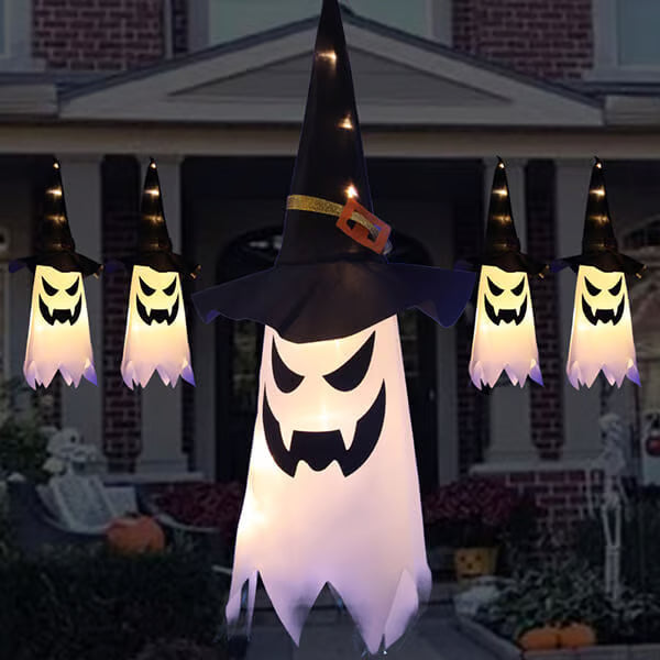 LED Gypsophila Ghost Festival Decoration ( 5pcs/Set)