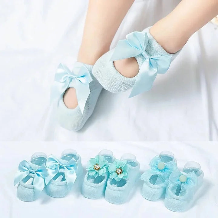 👼Cute & Comfortable Baby Ballet Socks