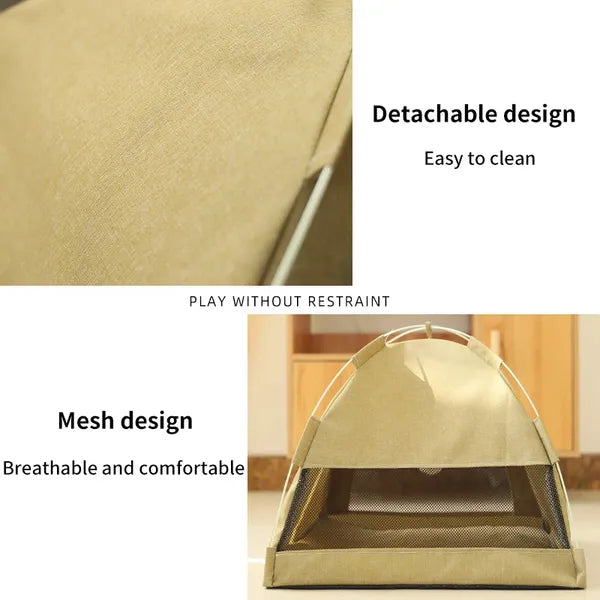Waterproof Portable Pet Tent Bed