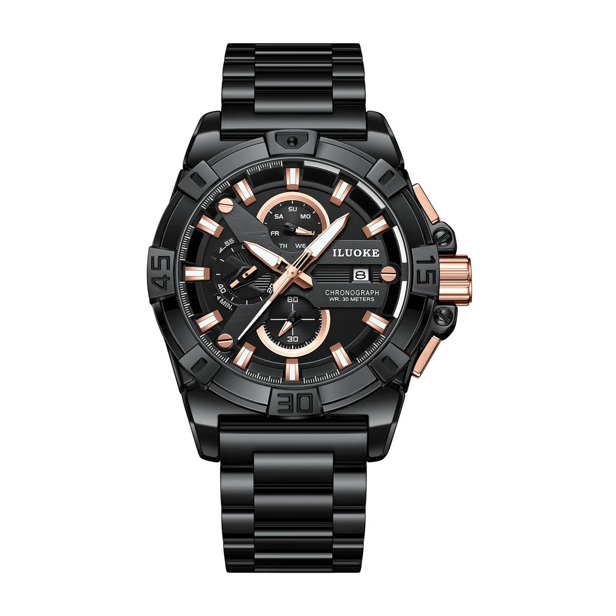 NIBOSI Mens Watches for Professional & Multicolor, Fashion Business Watches Mens, Pilot's Concept Watches（LK9002G, LK9002G-01