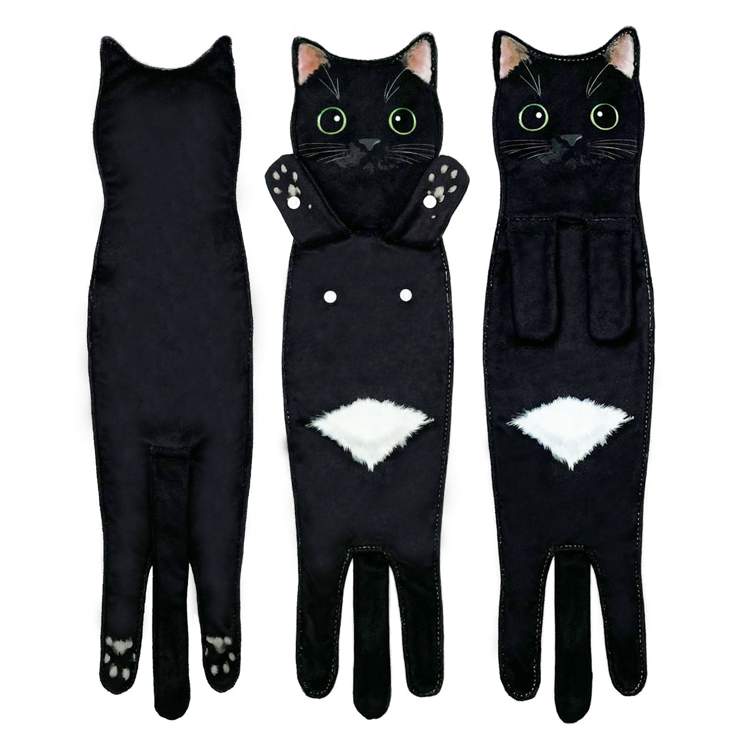 Funny Soft Cat Hand Towels