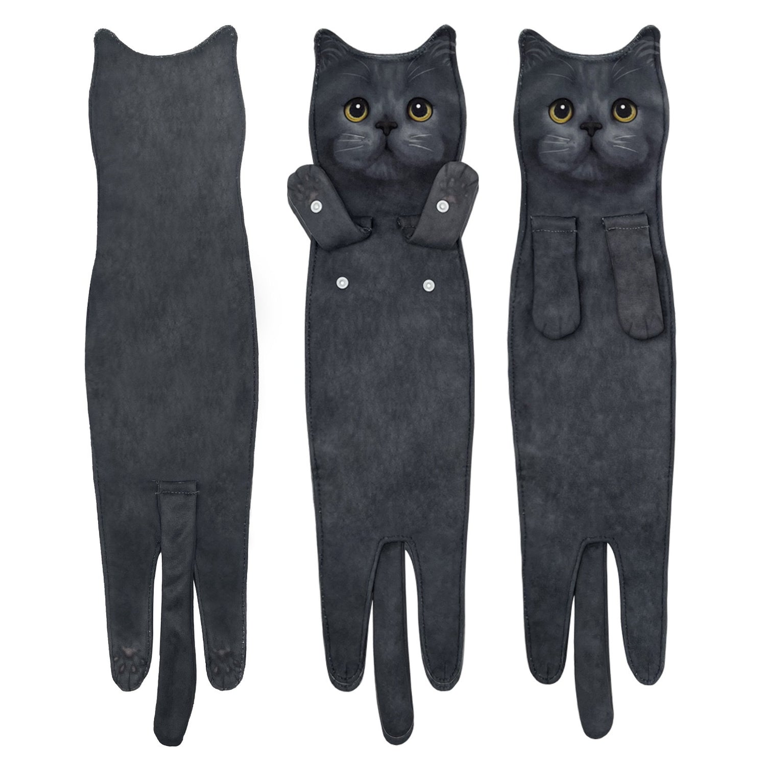 Funny Soft Cat Hand Towels
