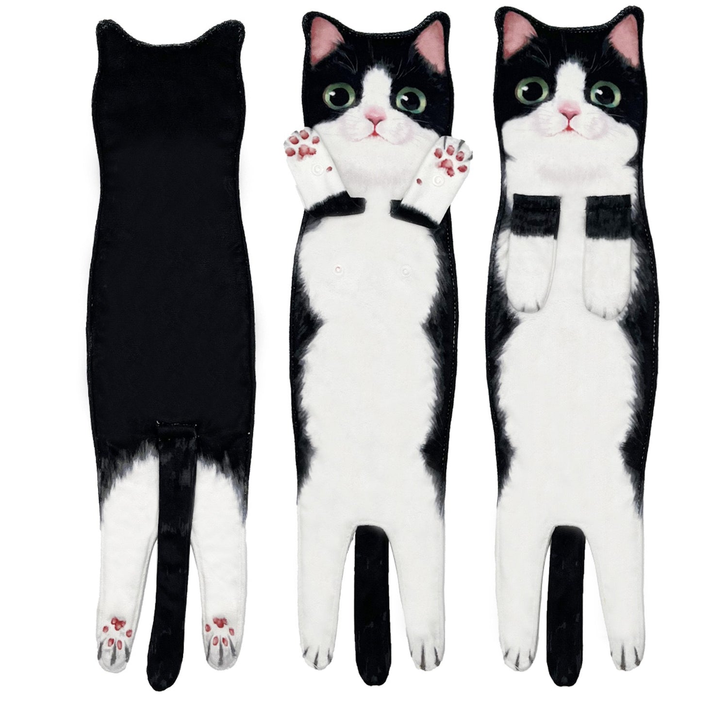 Funny Soft Cat Hand Towels