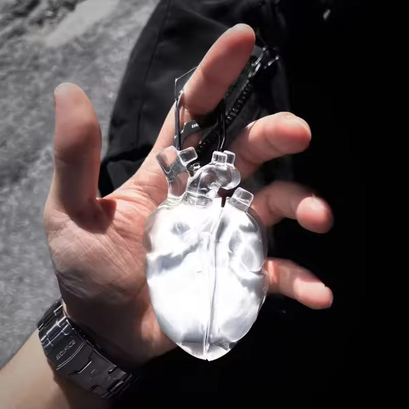 Crystal Clear Heart Case For AirPods