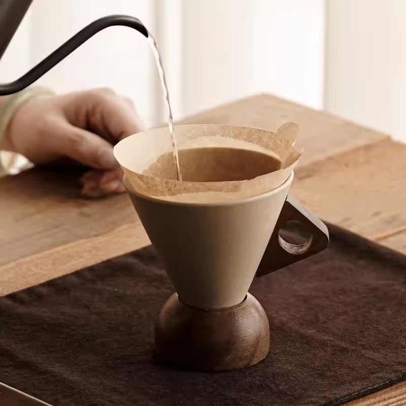 Creative Ceramic Coffee Cup and Saucer