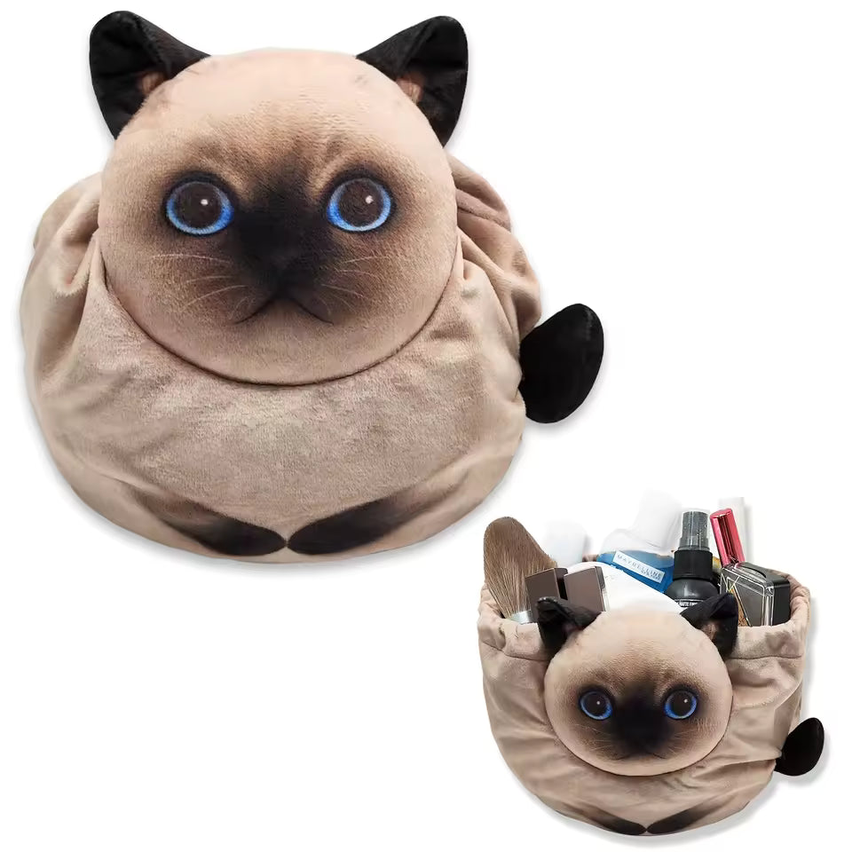 Cute Cat Shape Storage Bag