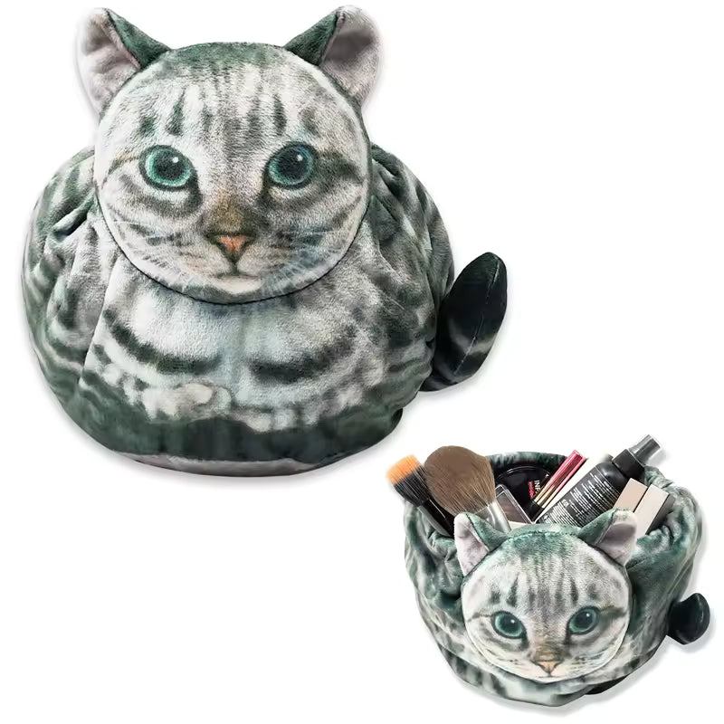 Cute Cat Shape Storage Bag