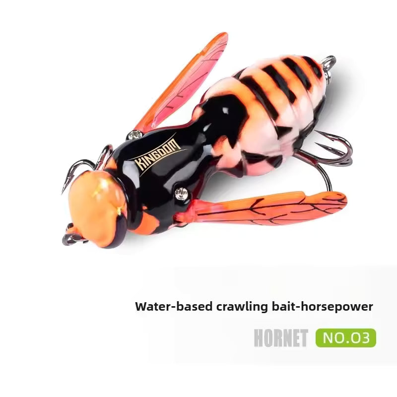Artificial Floating Wasp Crawl Bait