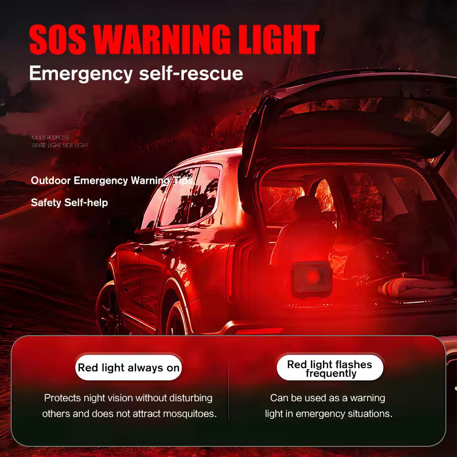G700 Outdoor Camping light, 6000 mAh Battery Life, 10%-100% Stepless Dimming