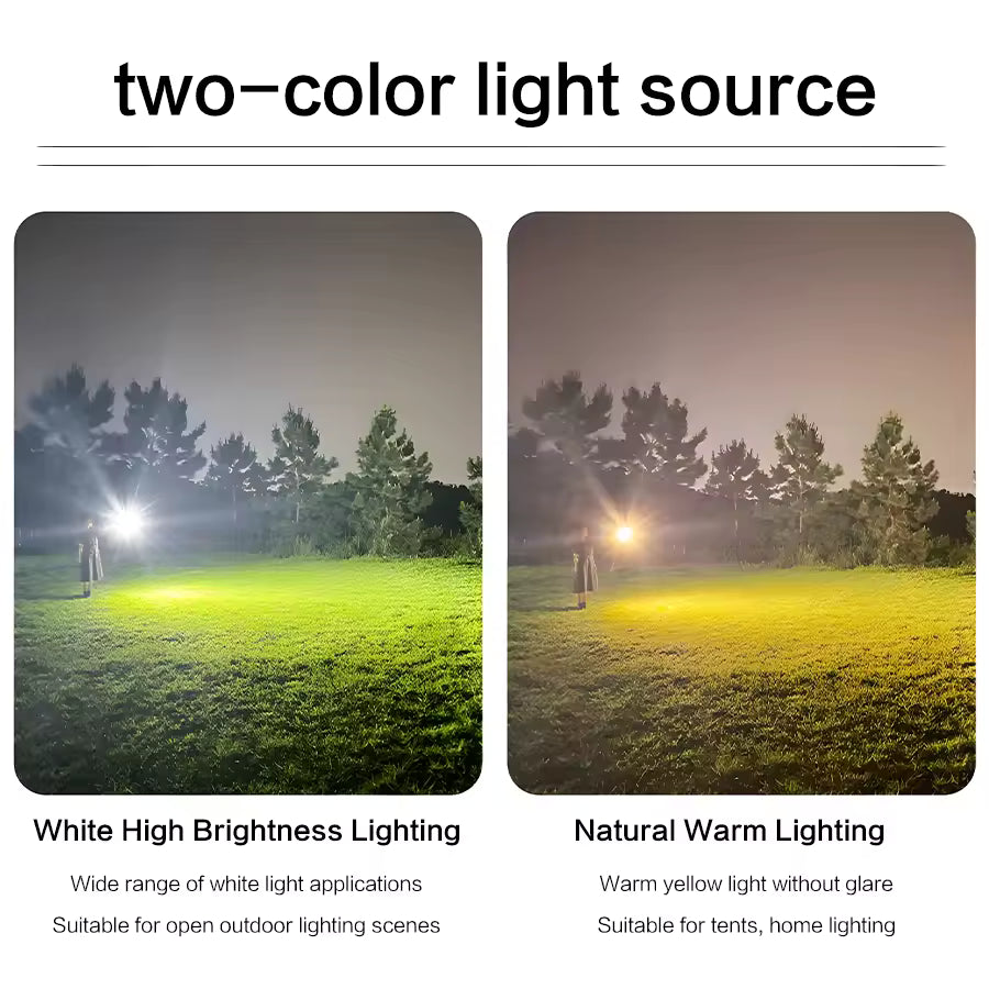 G700 Outdoor Camping light, 6000 mAh Battery Life, 10%-100% Stepless Dimming
