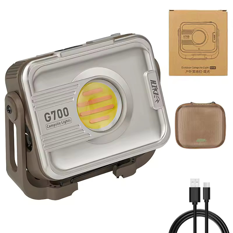 G700 Outdoor Camping light, 6000 mAh Battery Life, 10%-100% Stepless Dimming