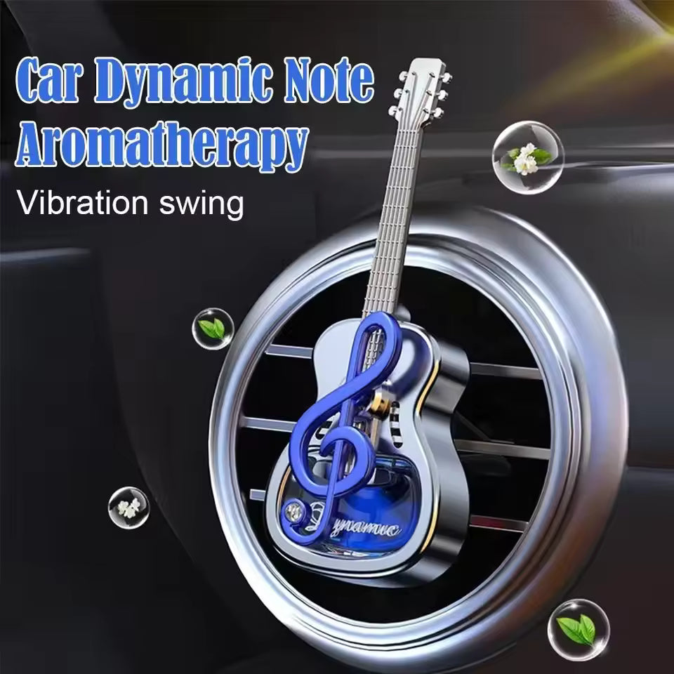 Guitar Notes Car Air Freshener Vent Clips