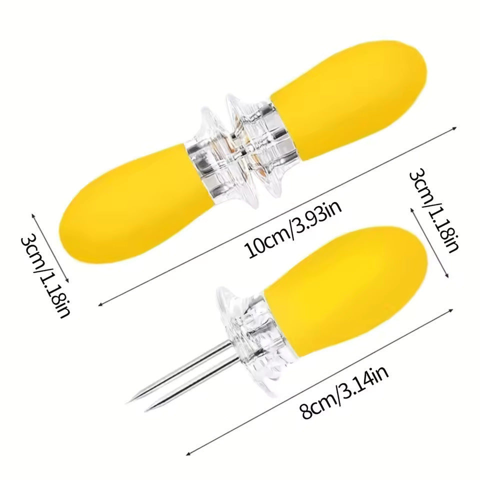 Creative Stainless Steel Corn Clip