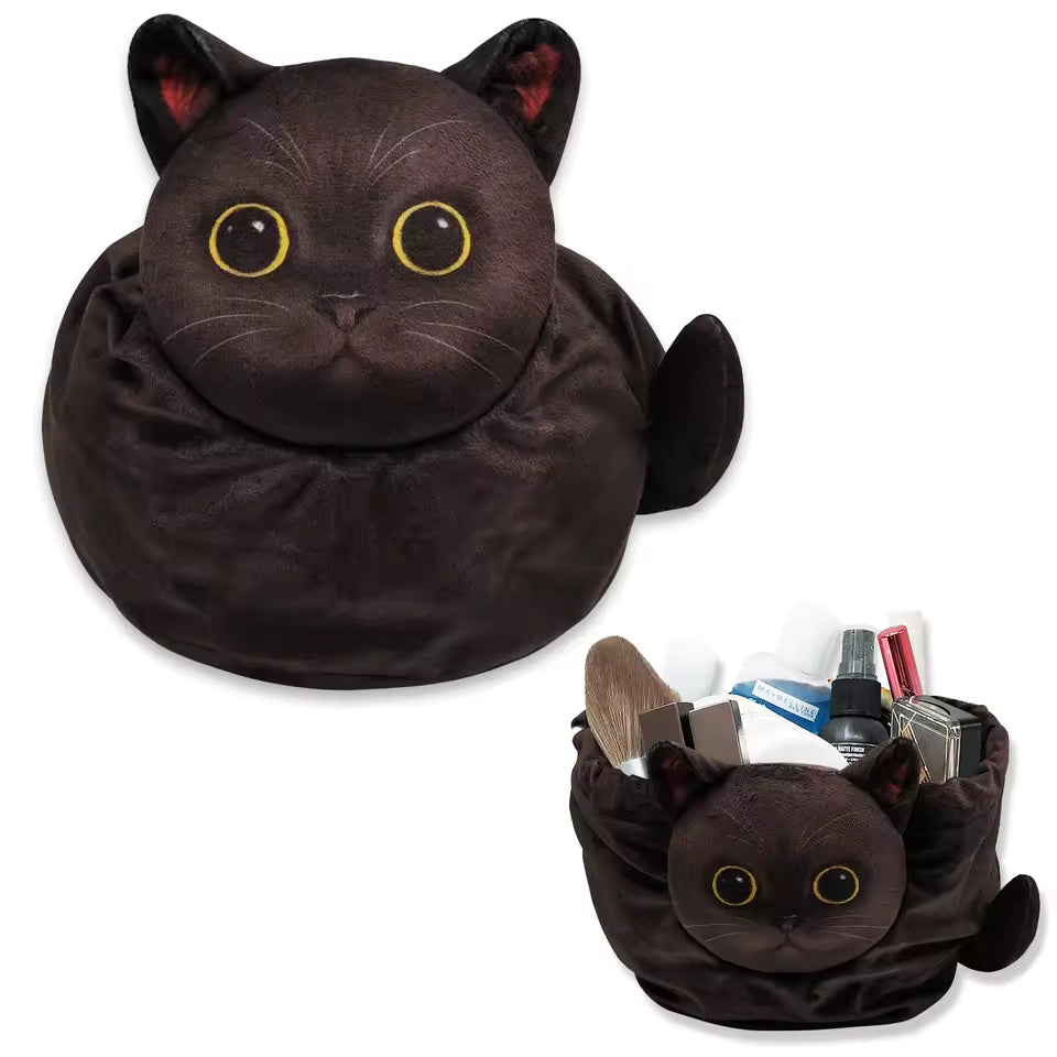 Cute Cat Shape Storage Bag