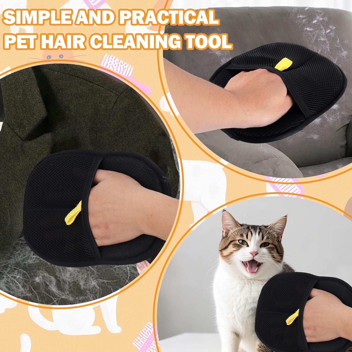 Electrostatic Pet Hair Removal Gloves🐱🐕