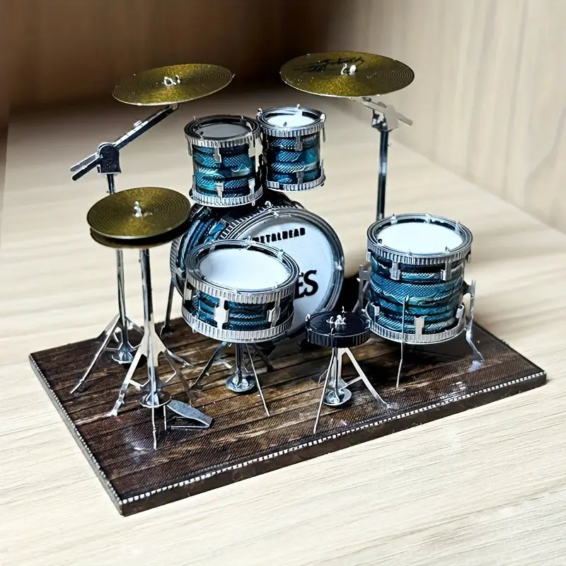 3D Metal Drum Set Puzzles