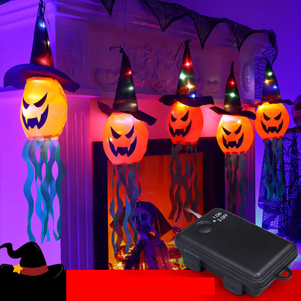 LED Gypsophila Ghost Festival Decoration ( 5pcs/Set)