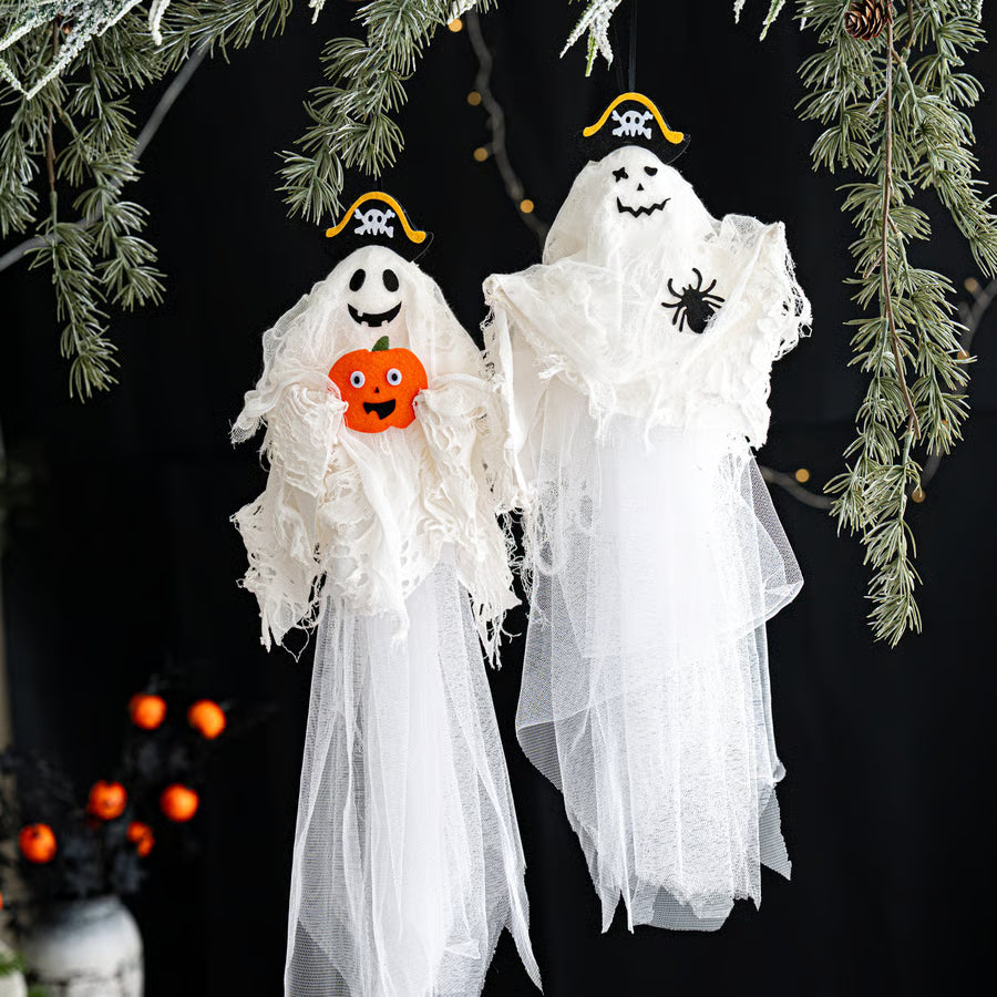 👻Spooky Halloween ghost witch pirate hanging decoration