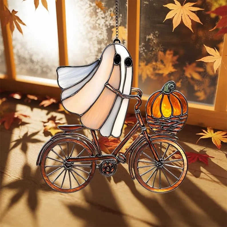 🎃👻Halloween Ghost Ride Ornament!