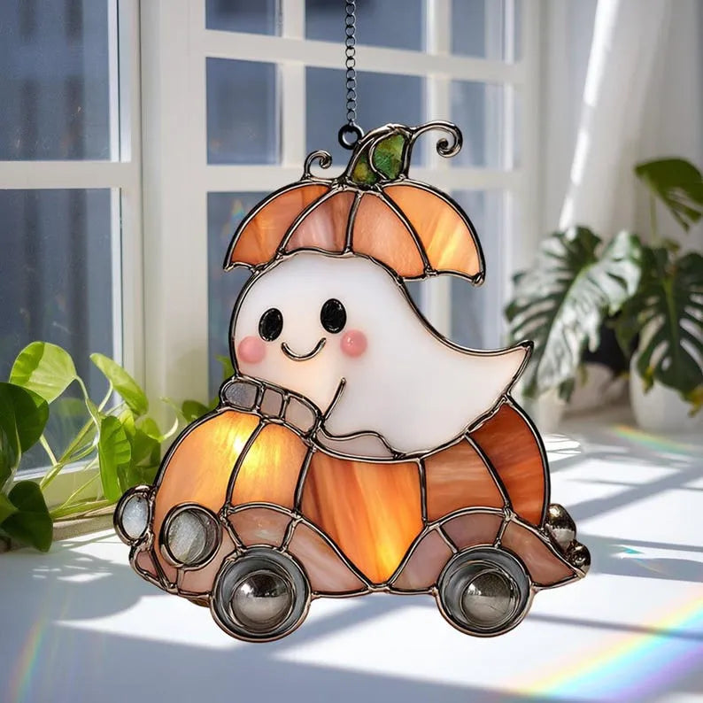 🎃👻Halloween Ghost Ride Ornament!