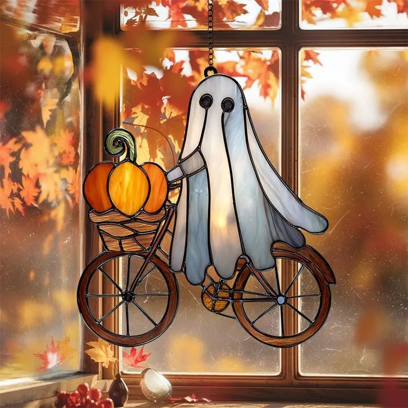 🎃👻Halloween Ghost Ride Ornament!