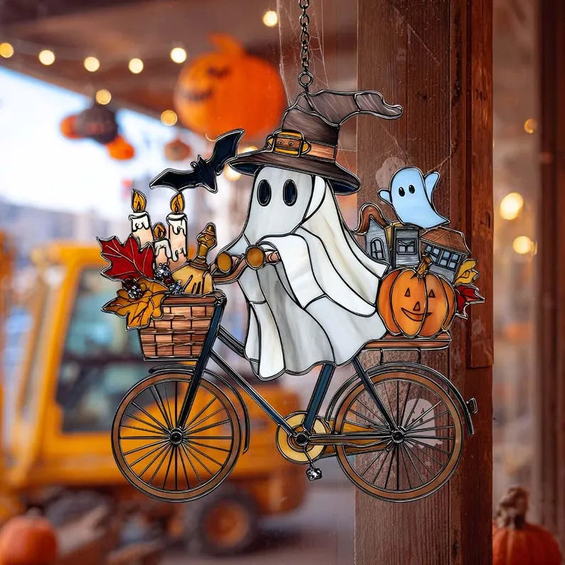 🎃👻Halloween Ghost Ride Ornament!