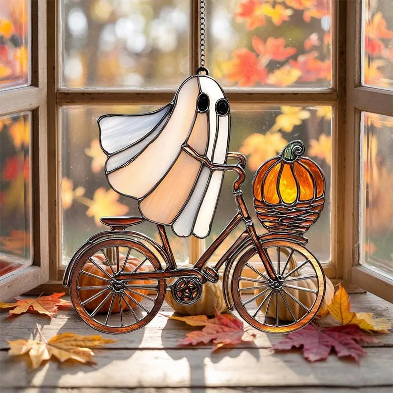 🎃👻Halloween Ghost Ride Ornament!