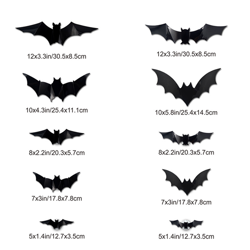 🦇Halloween 3D Bat LED Wall Light Decor