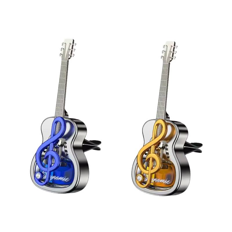 Guitar Notes Car Air Freshener Vent Clips